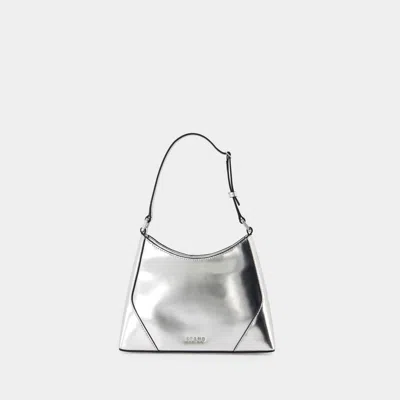 Staud Linda Shoulder Bag -  - Leather - Silver