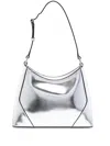 Staud Silver Linda Bag In Silver