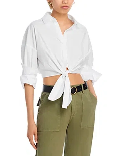 STAUD LISA TIE FRONT TOP