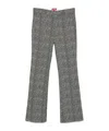 Staud Prince Chevron Pant In Gray