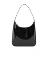 Staud Logo Shoulder Bag In Black