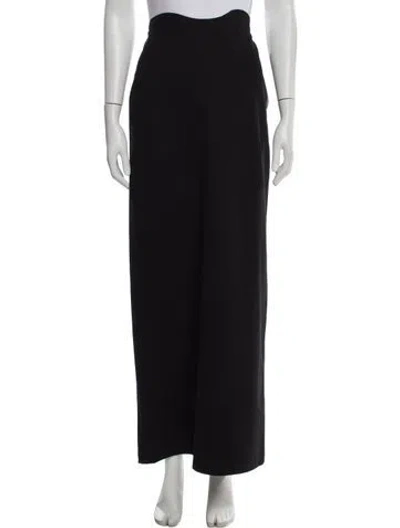 Pre-owned Staud Long Skirt In Black