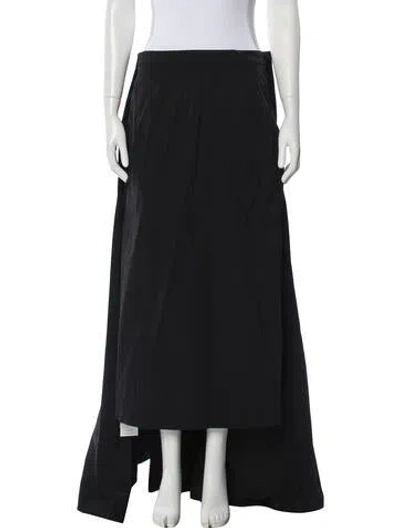 Pre-owned Staud Long Skirt In Blue