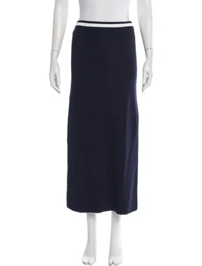 Pre-owned Staud Long Skirt W/ Tags In Gray
