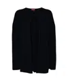 Staud Long-sleeved Sweater In Black