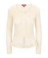 Staud Vienna Sweater In White