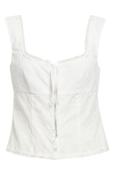 Staud Lou Lace Tank