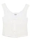 Staud Lou Top In White