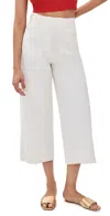 Staud Luca Pants Ivory In Multi