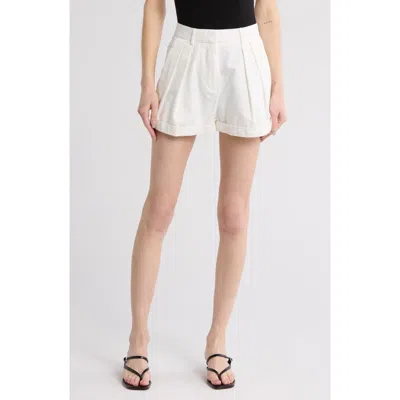 Staud Luisa Pleated Shorts