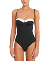 Staud Maeve One Piece Swimsuit
