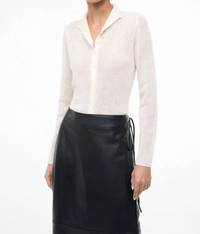 Staud Marianne Sweater In Ivory In Multi