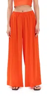 Staud Marza Pants Cayenne In Cayenne