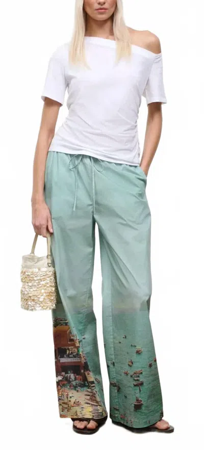 Staud Mateo Pants In Endless Summer In Multi