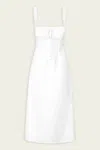 Staud Matilde Dress In White