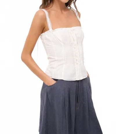 Staud Matilde Top In White