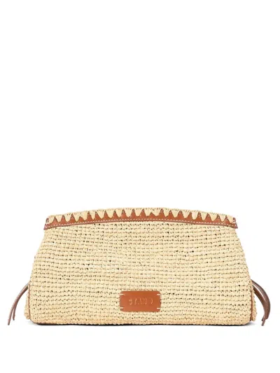Staud Maude Convertible Clutch Bag In Orange