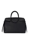 Staud Maude Leather Carryall In Black