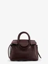 Staud Maude Leather Crossbody Bag In Brown