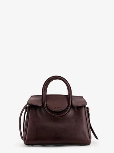 STAUD MAUDE LEATHER CROSSBODY BAG