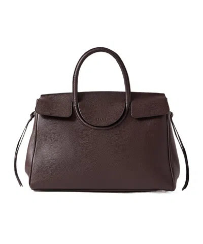 Staud Maude Leather Handbag In Brown