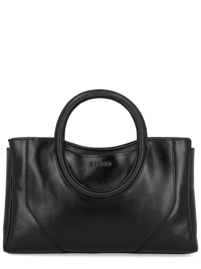 Staud Maude Mini Satchel Bag In Blue