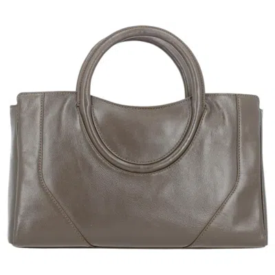 Pre-owned Staud Maude Mini Top Handle Bag � Brown