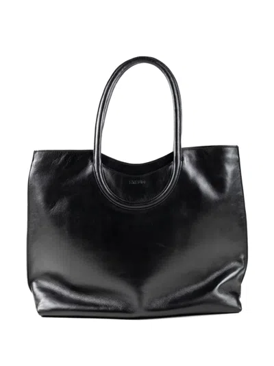 Staud Maude North South Tote Bag In Black