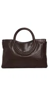 Staud Maude Satchel Espresso In Brown