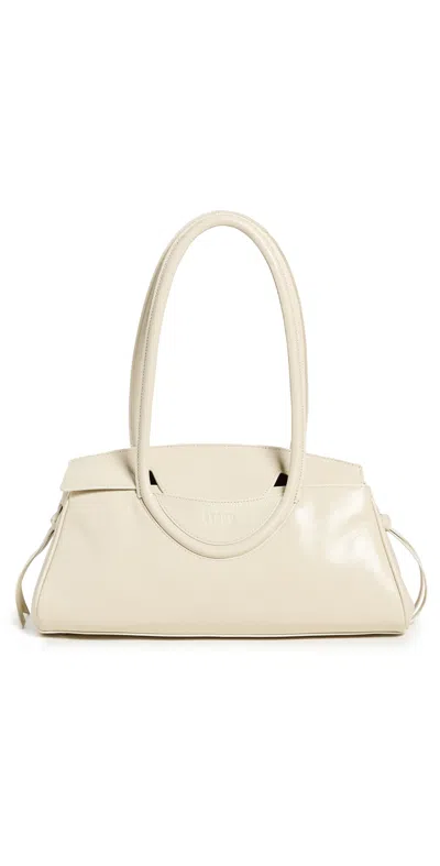 Staud Maude Shoulder Bag Cream