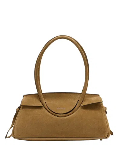 Staud Maude Shoulder Bag In Brown