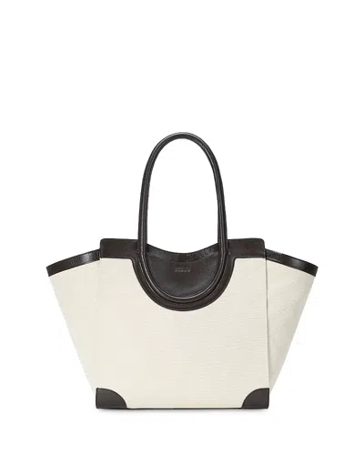 Staud Maude Tote Bag In White