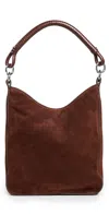 Staud Mel Shoulder Bag Mahogany In Mahogany