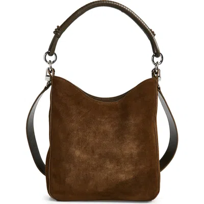 STAUD STAUD MEL SUEDE SHOULDER BAG