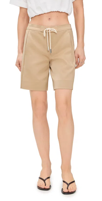 Staud Mendoza Shorts Camel