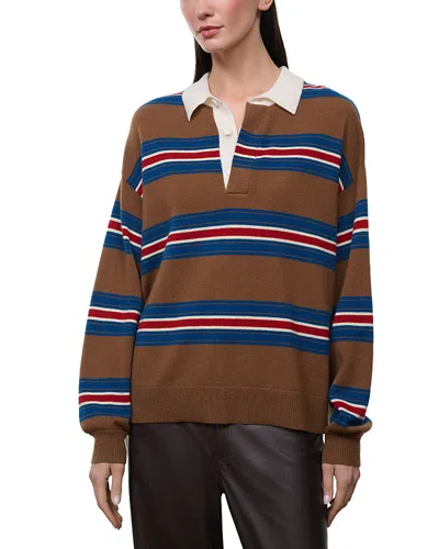 STAUD MICHAEL COLLARED CASHMERE SWEATER