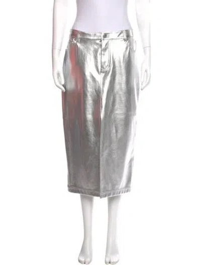 Pre-owned Staud Midi Length Skirt