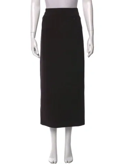 Pre-owned Staud Midi Length Skirt In Blue