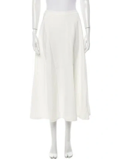 Pre-owned Staud Midi Length Skirt In Neutrals