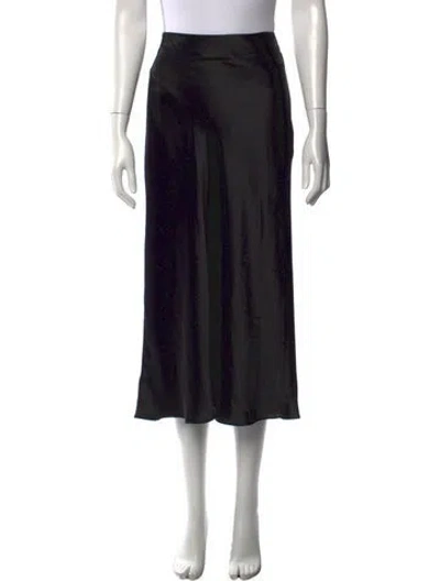Pre-owned Staud Midi Length Skirt W/ Tags In Black