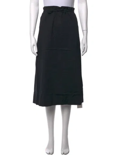 Pre-owned Staud Midi Length Skirt W/ Tags In Black