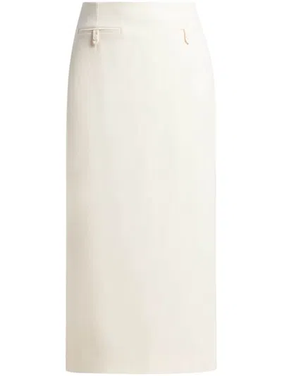 STAUD STAUD MIDI-LENGTH TAILORED SKIRT
