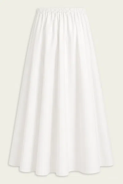 Staud Milano Skirt In White In Multi