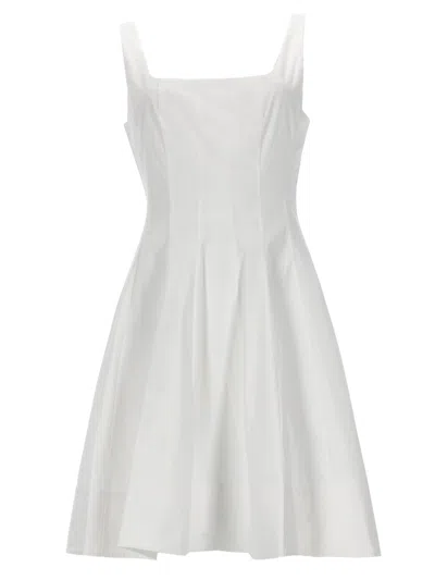 Staud Mini Abito "wells" In White