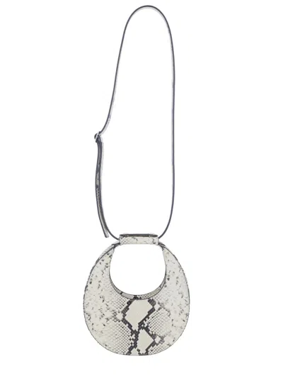 Staud Mini Animalier Cow Leather Handbag In Animal Print