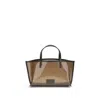 Staud Mini Christos Tote Bag In Brown