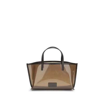 Staud Mini Christos Tote Women's Bag In Brown