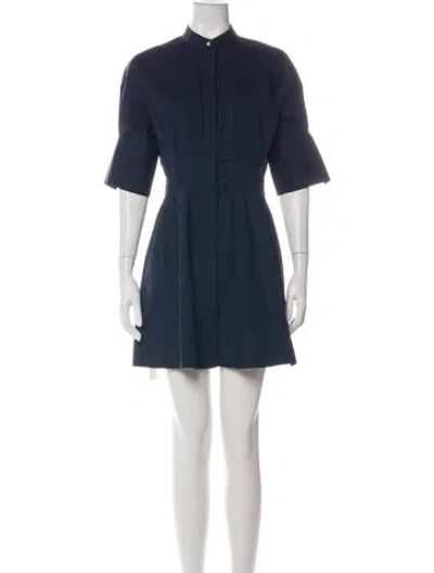 Pre-owned Staud Mini Dress In Green