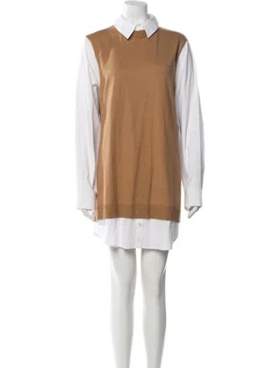 Pre-owned Staud Mini Dress In Multi