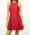 Staud Heike Sleeveless Wool-blend Mini Dress In Multi